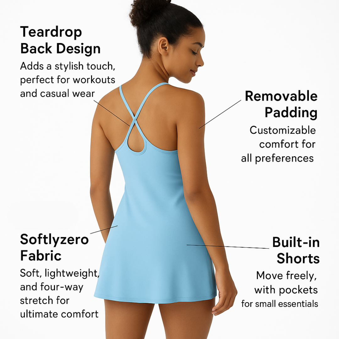 Lushletics™ Easy Peezy Summer Dress