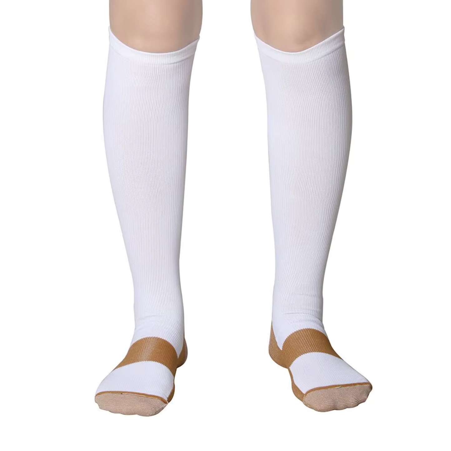 3 Pair Copper Compression Socks Anti Fatigue 15-20 mmHg