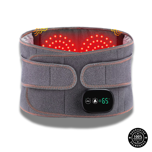 ReliefWave™ Pro Cordless Back Massager With Heat/Red Light Therapy