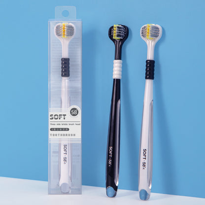 NEW Three-sided Toothbrush