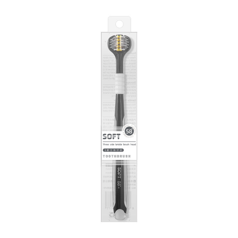 NEW Three-sided Toothbrush