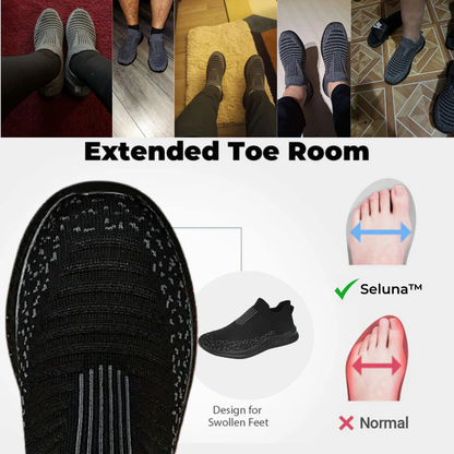 Seluna™ Wide Toe Shoes