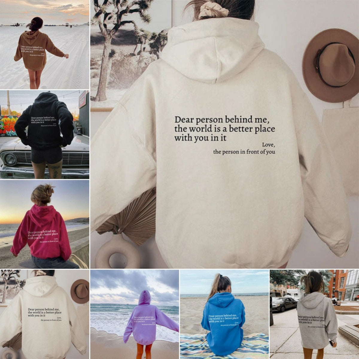 You Are Enough Viral Hoodies