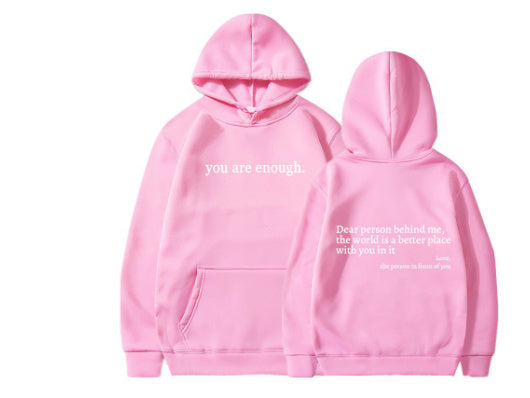 You Are Enough Viral Hoodies