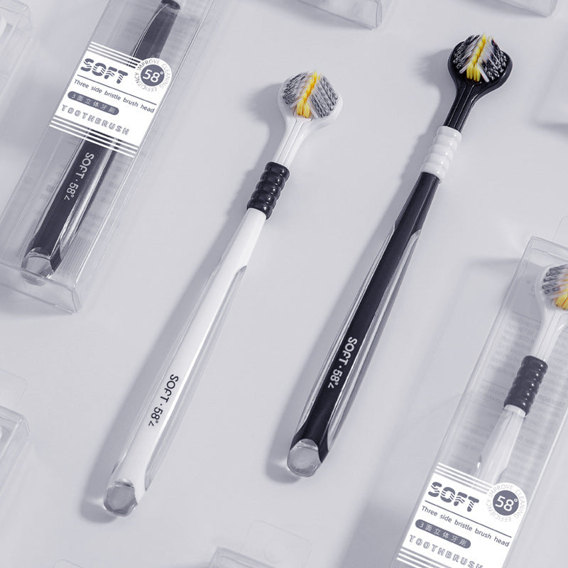 NEW Three-sided Toothbrush